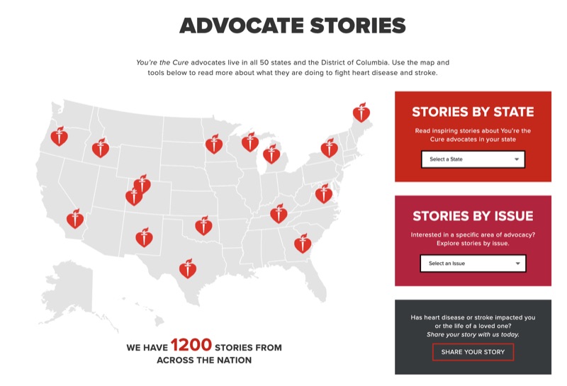 You're the Cure action center